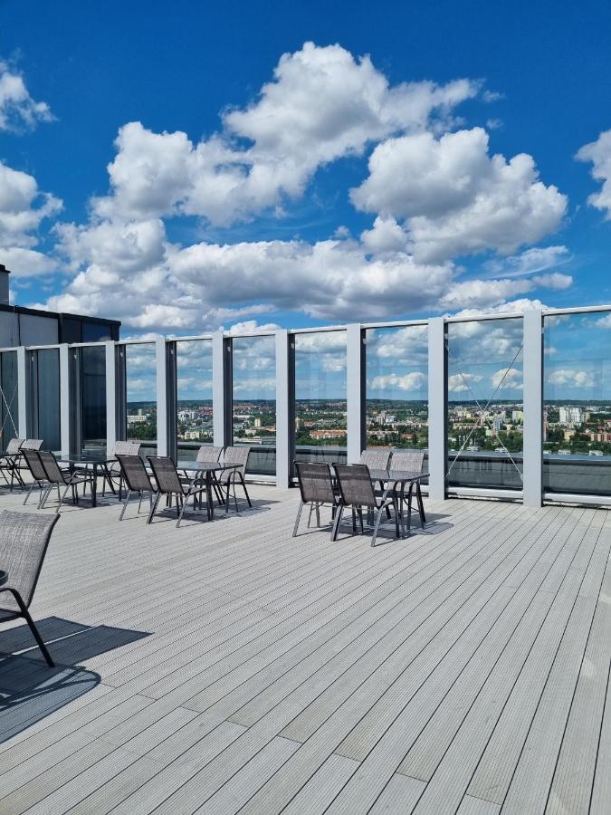Jbhotels Apartament Comfort Hanza Tower Szczecin Dış mekan fotoğraf