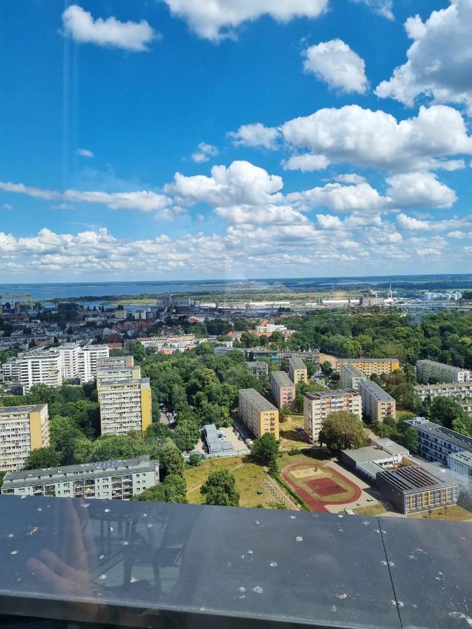 Jbhotels Apartament Comfort Hanza Tower Szczecin Dış mekan fotoğraf